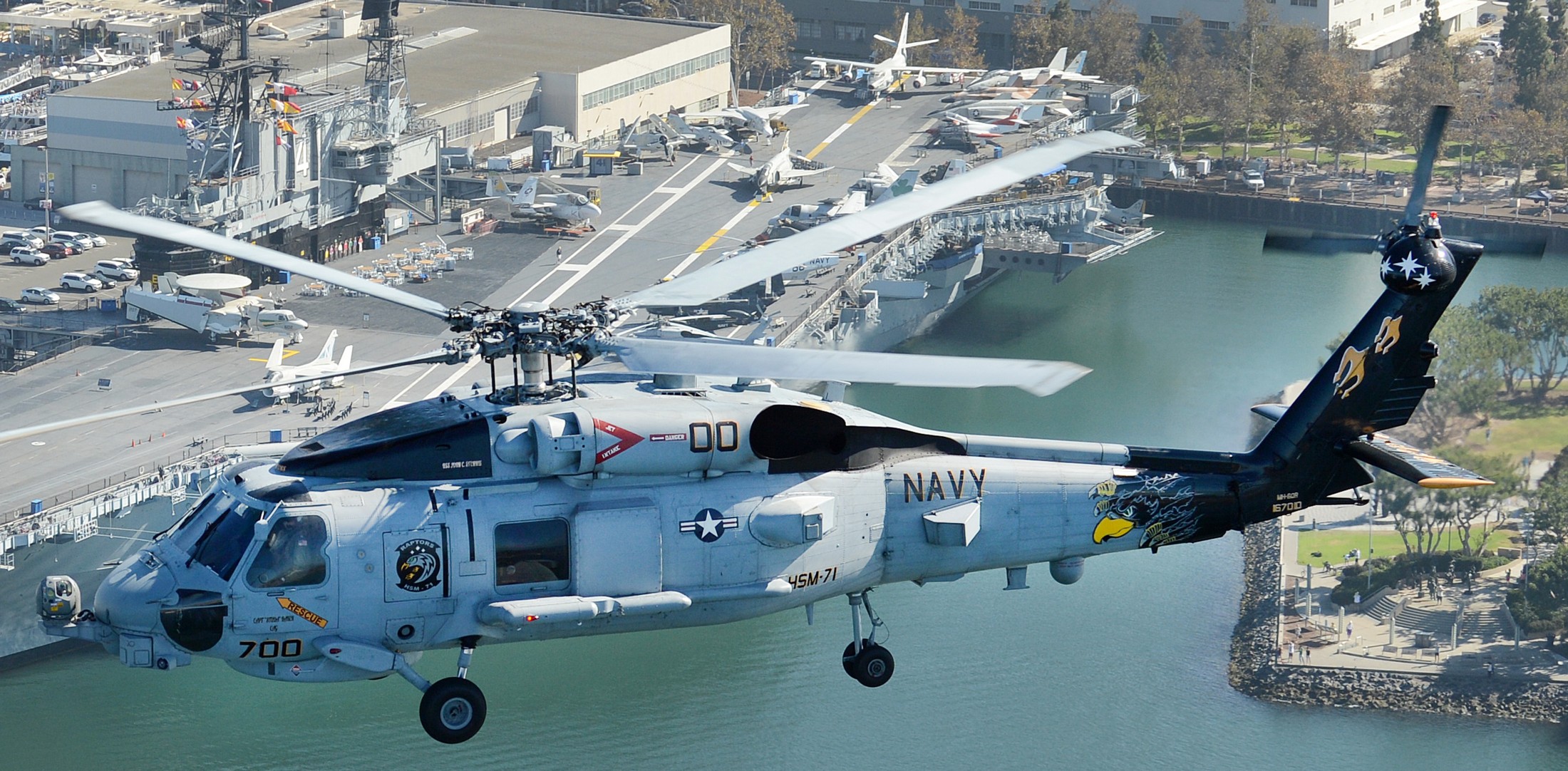 hsm-71 raptors helicopter maritime strike squadron mh-60r seahawk navy 2014 24