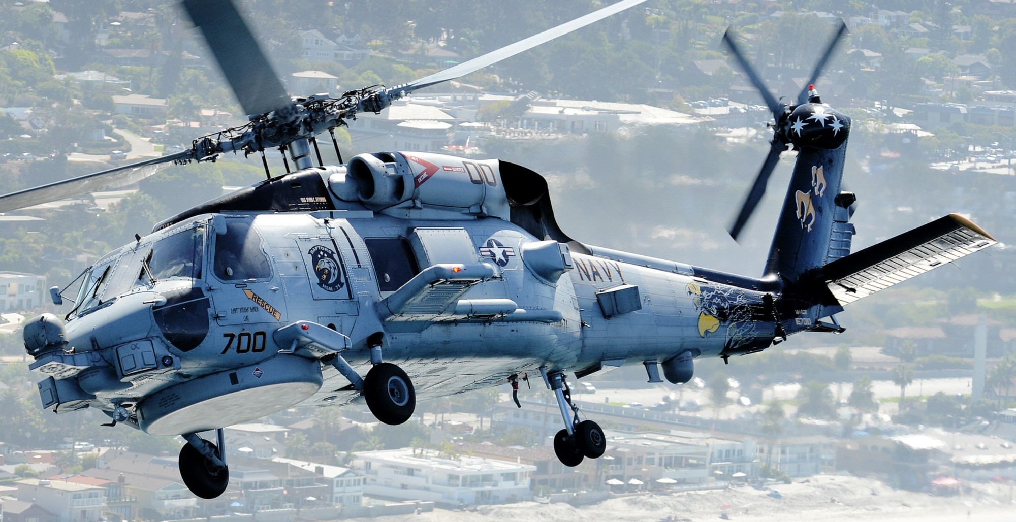hsm-71 raptors helicopter maritime strike squadron mh-60r seahawk 55