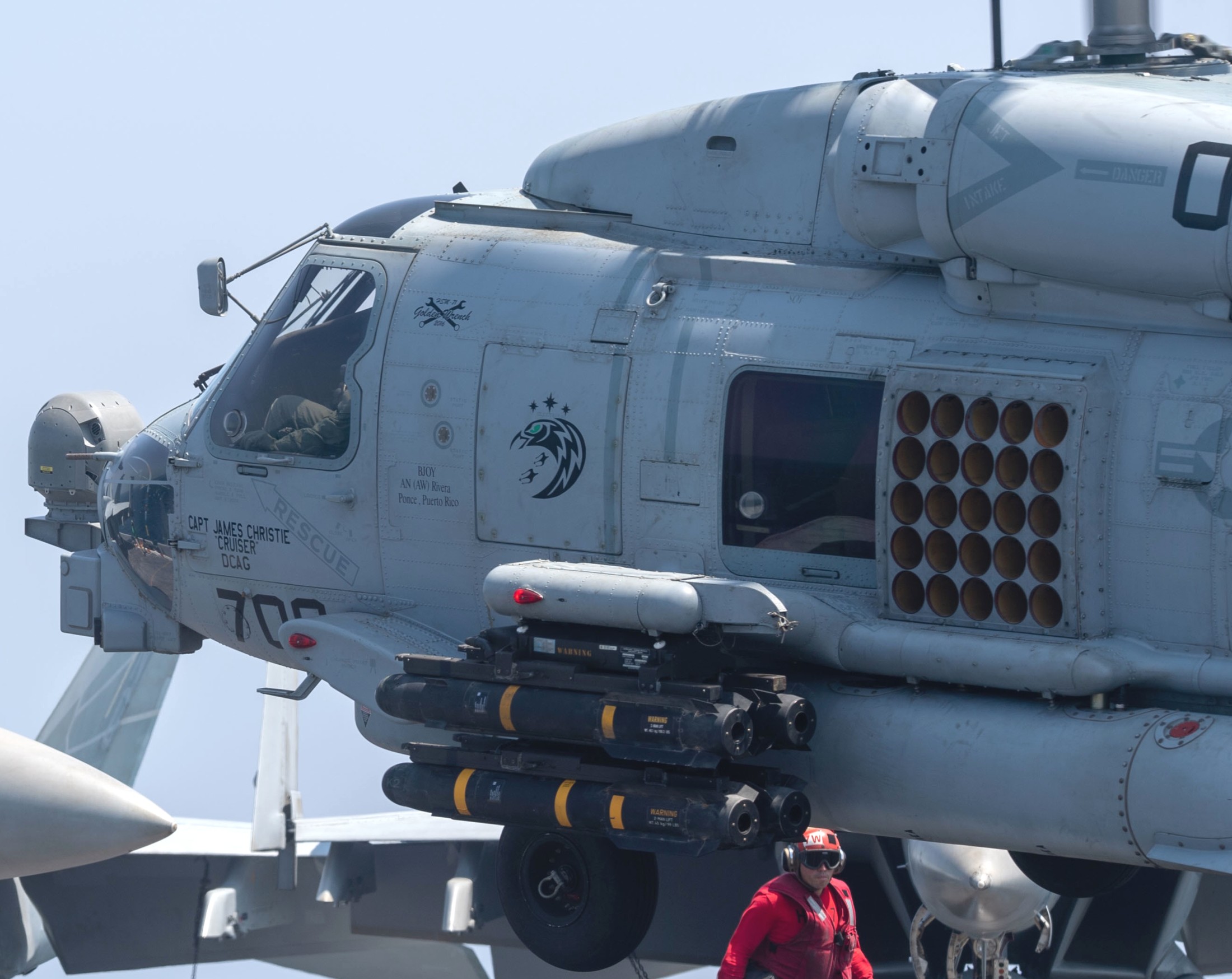 hsm-71 raptors helicopter maritime strike squadron mh-60r seahawk cvw-9 cvn-74 uss john c. stennis 2019 56