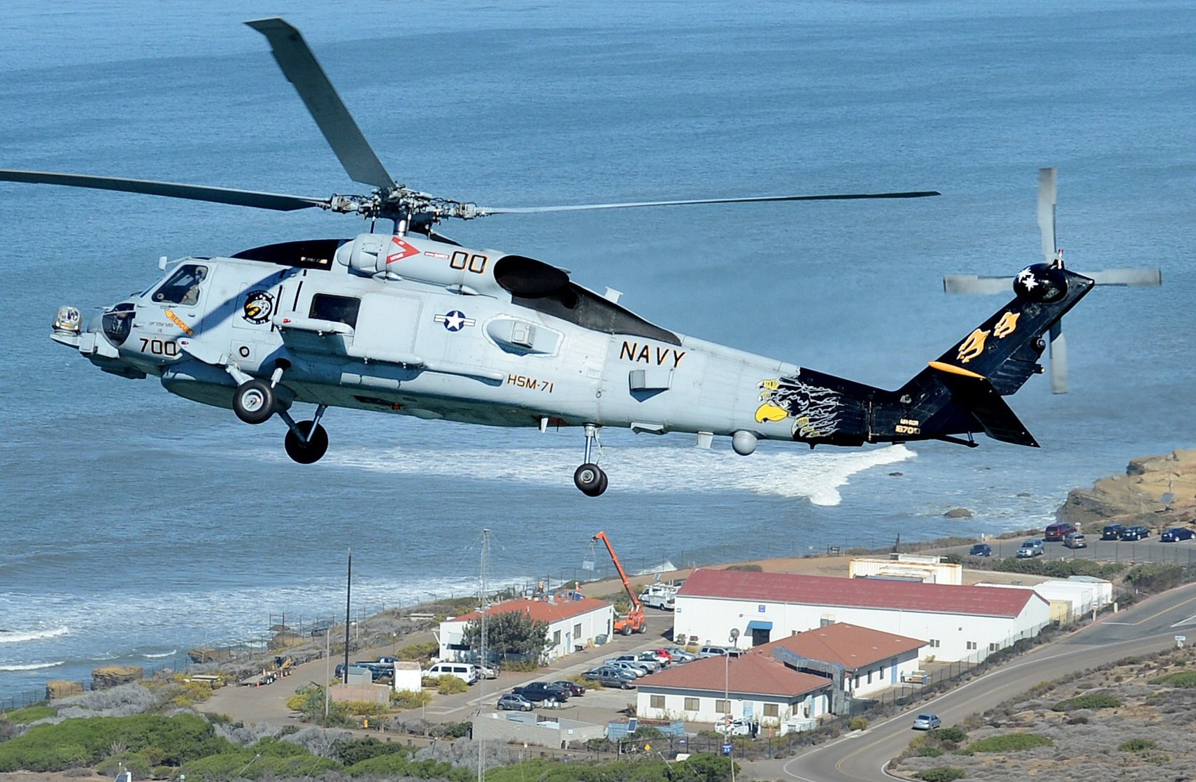 hsm-71 raptors helicopter maritime strike squadron mh-60r seahawk 59