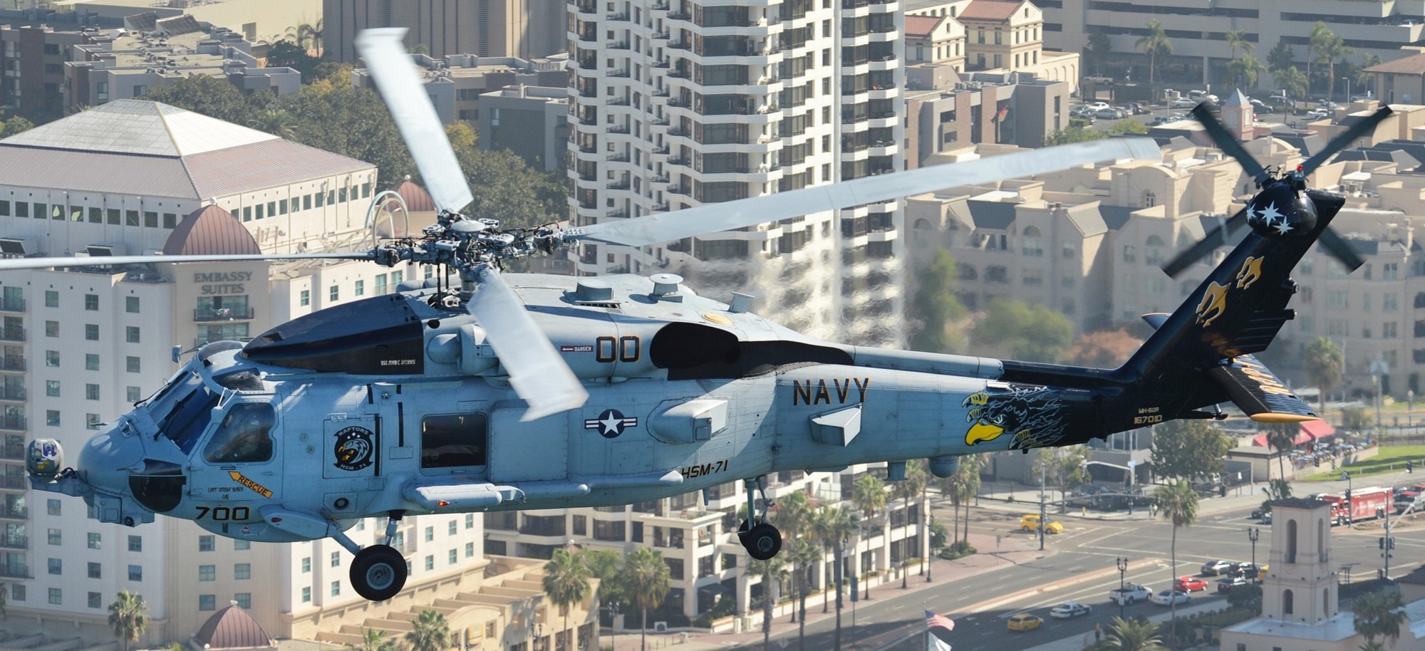 hsm-71 raptors helicopter maritime strike squadron mh-60r seahawk 60