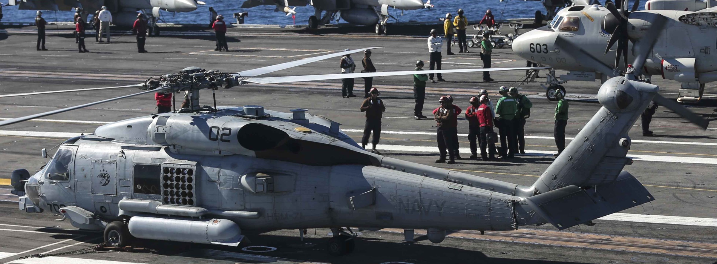 hsm-71 raptors helicopter maritime strike squadron mh-60r seahawk cvw-9 cvn-72 uss abraham lincoln 2021 67