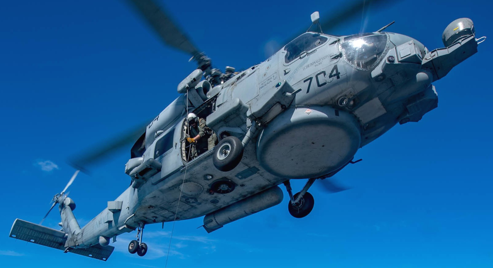 hsm-71 raptors helicopter maritime strike squadron mh-60r seahawk uss spruance 2022 78