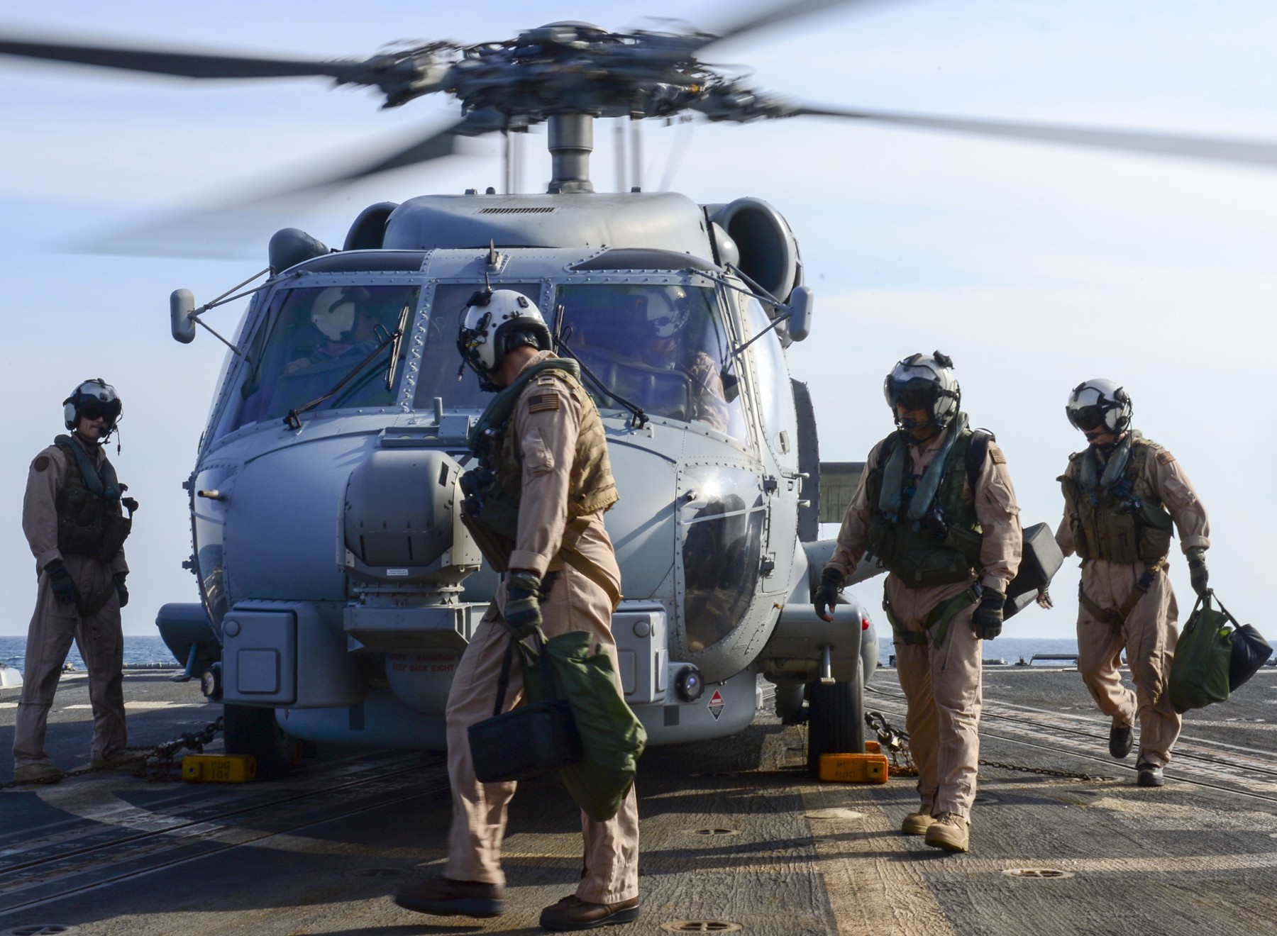 hsm-73 battlecats helicopter maritime strike squadron us navy mh-60r seahawk 2014 61