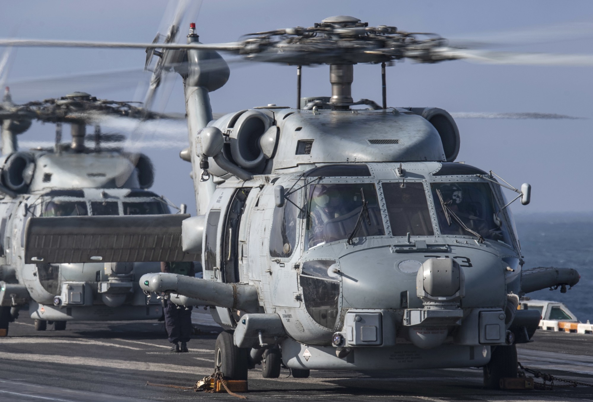 hsm-73 battlecats helicopter maritime strike squadron us navy mh-60r seahawk 2017 70 zuni rocket