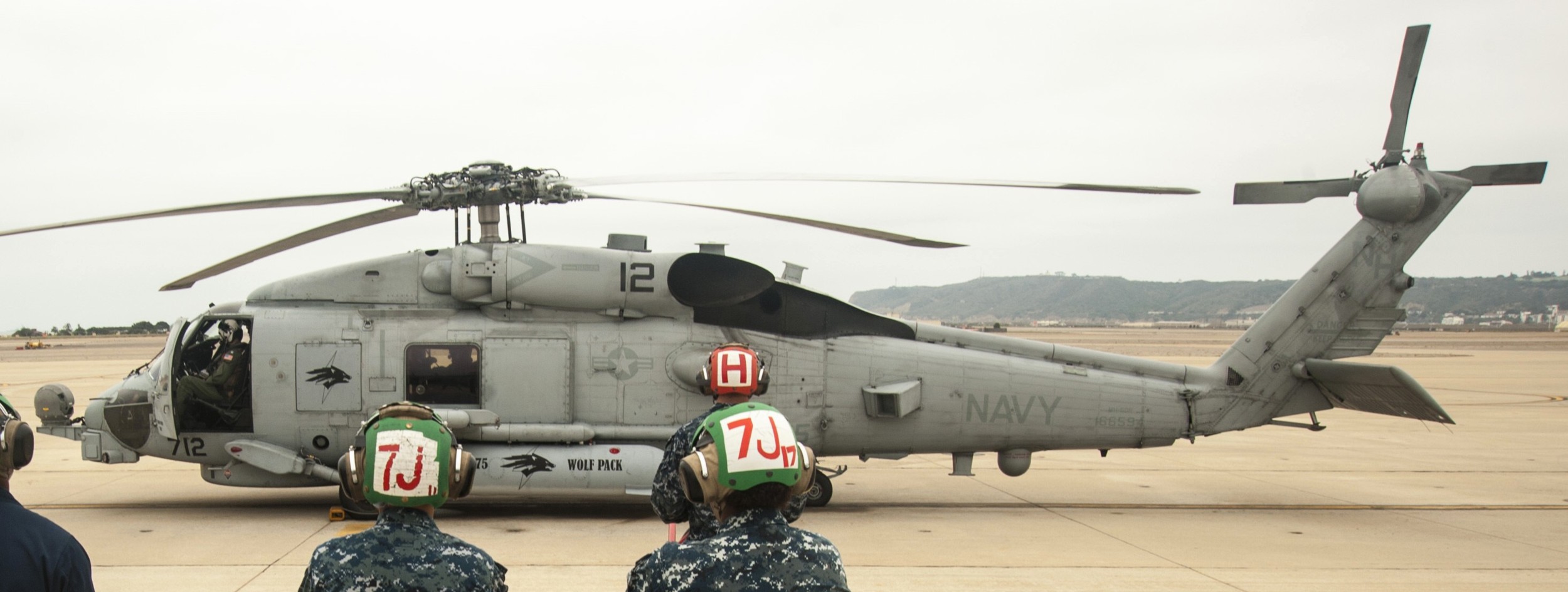hsm-75 wolf pack helicopter maritime strike squadron mh-60r seahawk nas north island nasni 50