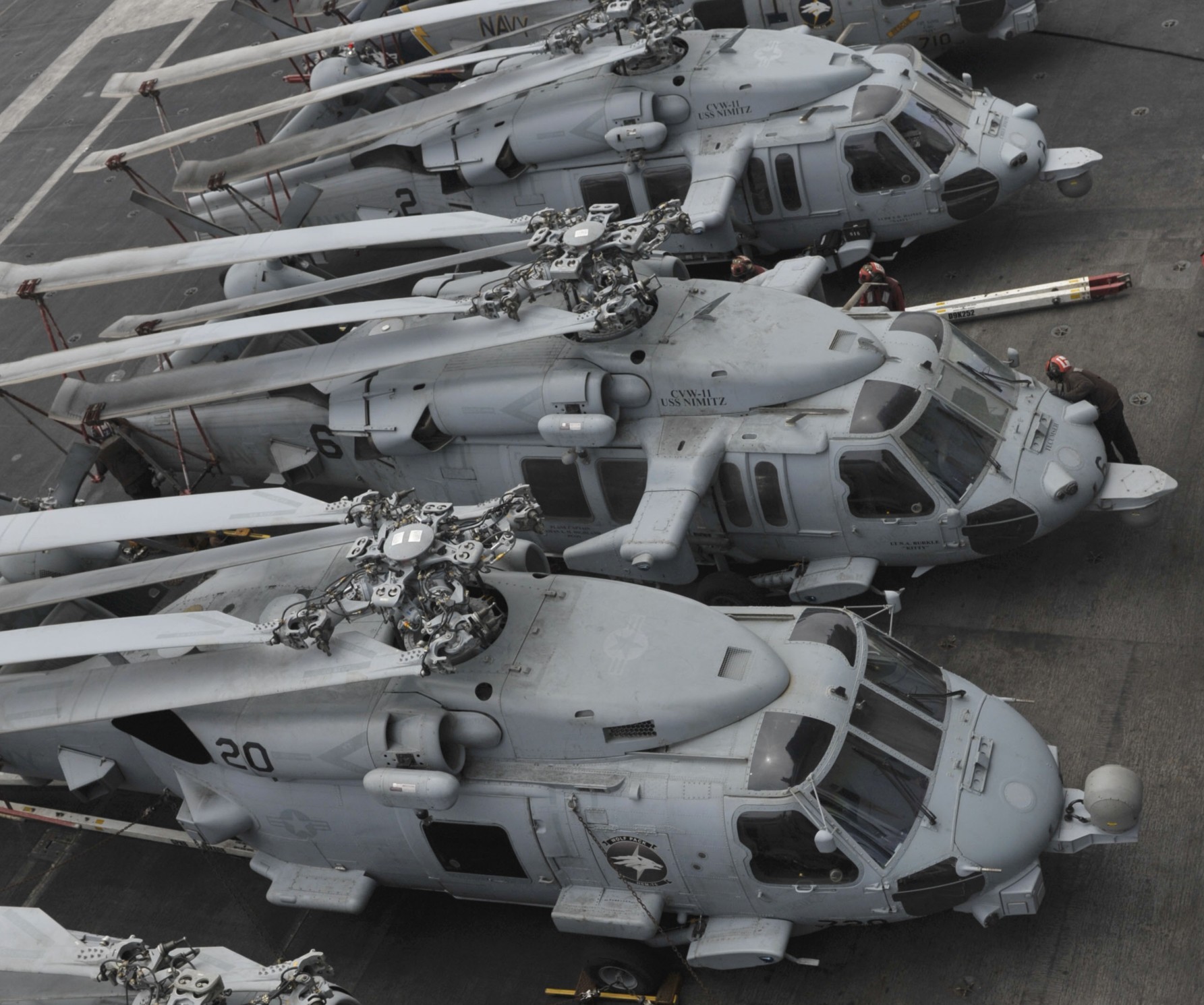 hsm-75 wolf pack helicopter maritime strike squadron mh-60r seahawk cvw-11 cvn-68 uss nimitz 74