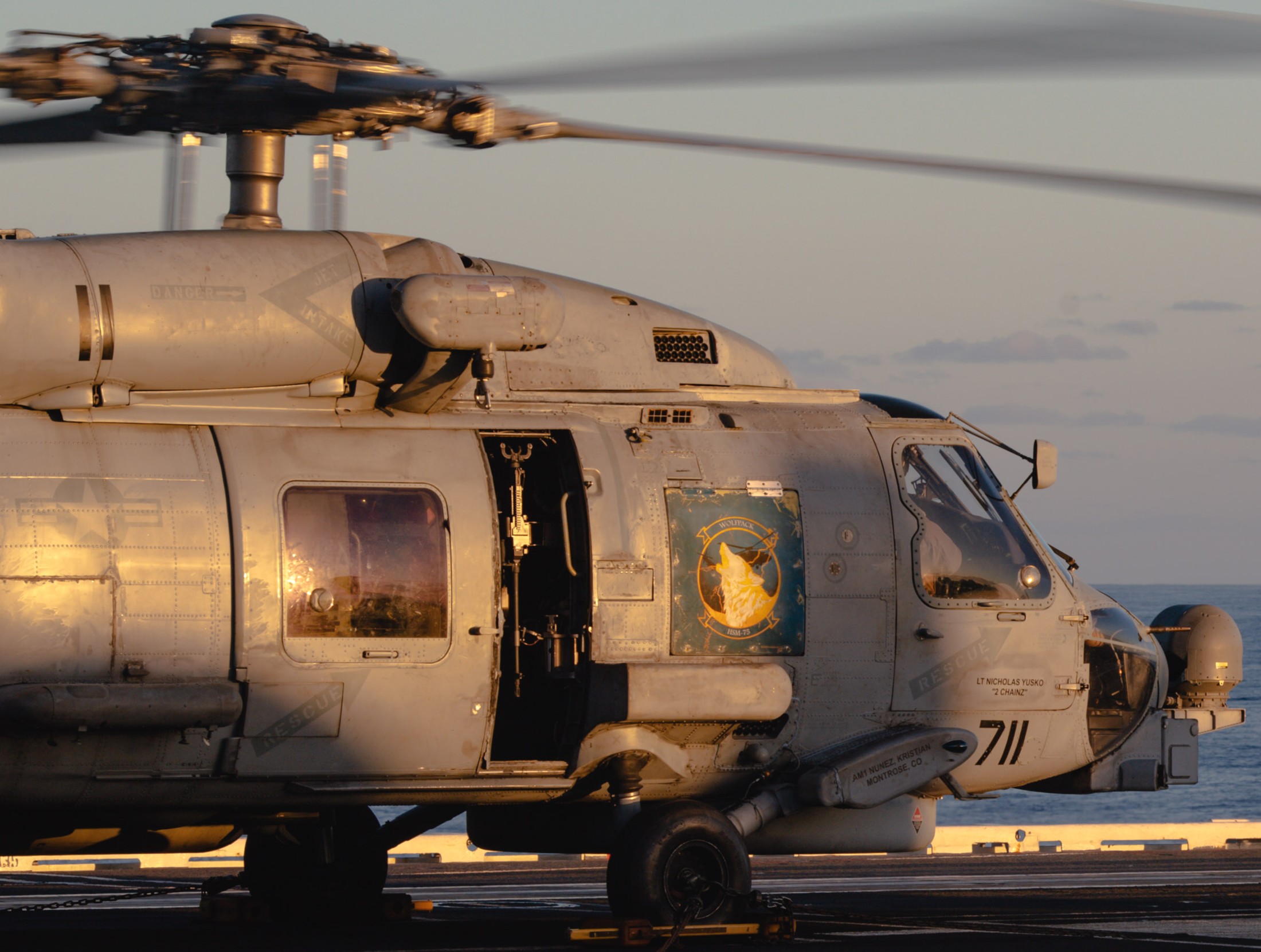 hsm-75 wolf pack helicopter maritime strike squadron mh-60r seahawk cvw-11 cvn-71 uss theodore roosevelt 2024 102
