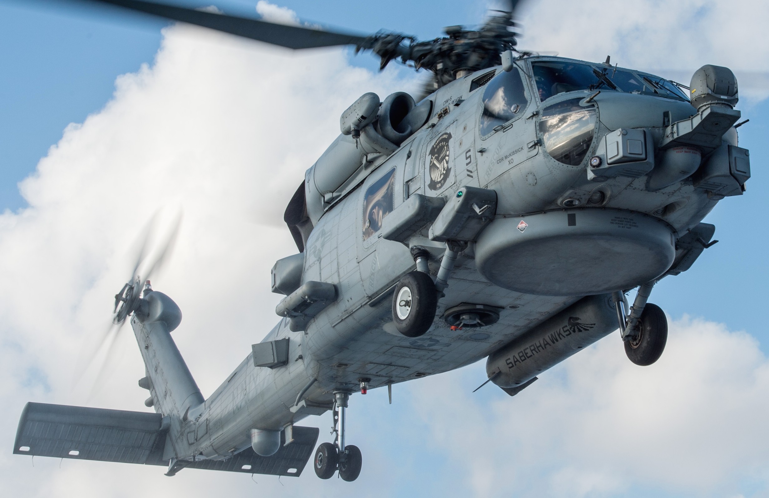 hsm-77 saberhawks helicopter maritime strike squadron mh-60r seahawk 06