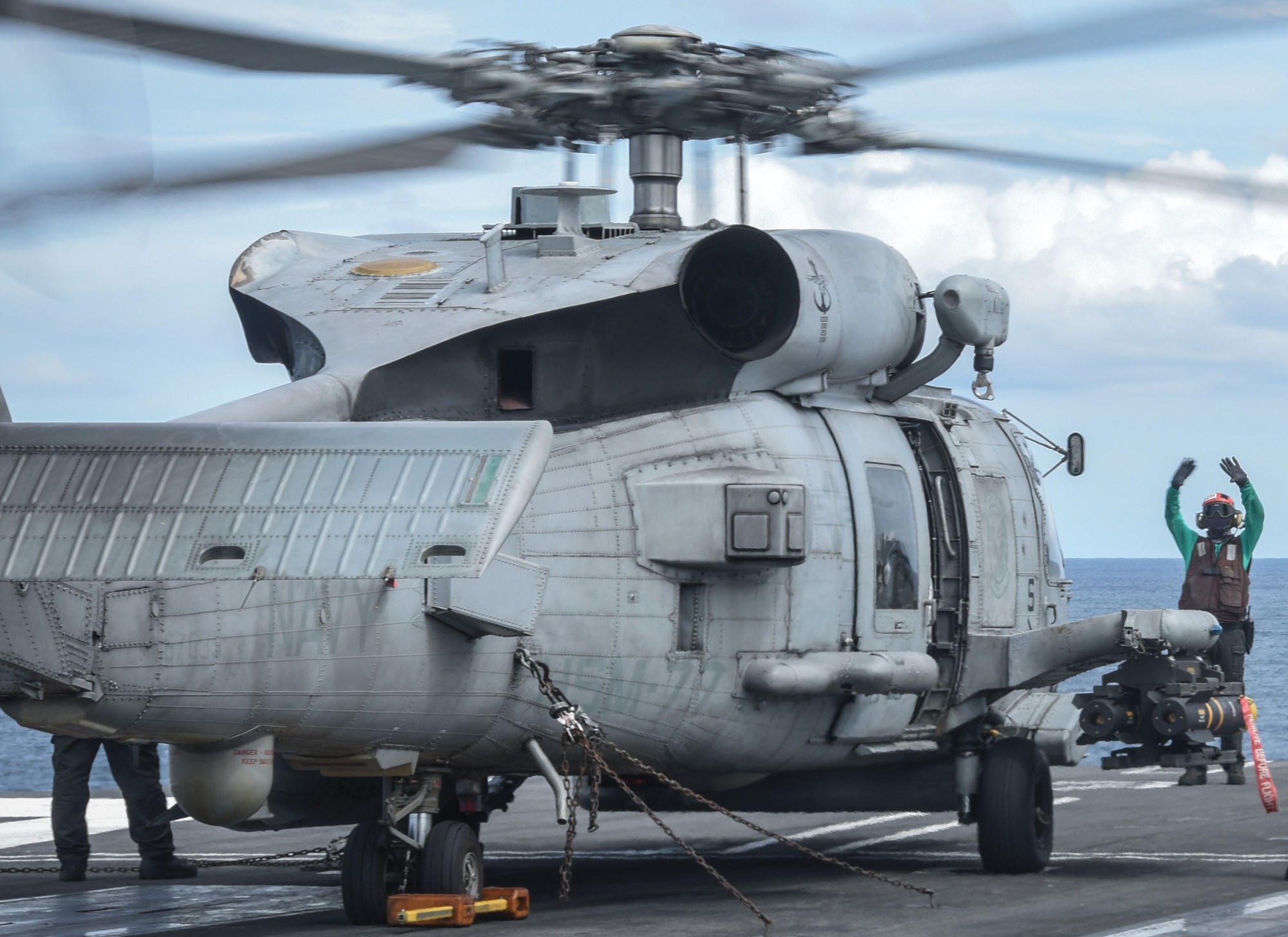 hsm-77 saberhawks helicopter maritime strike squadron mh-60r seahawk cvw-5 cvn-76 uss ronald reagan 61