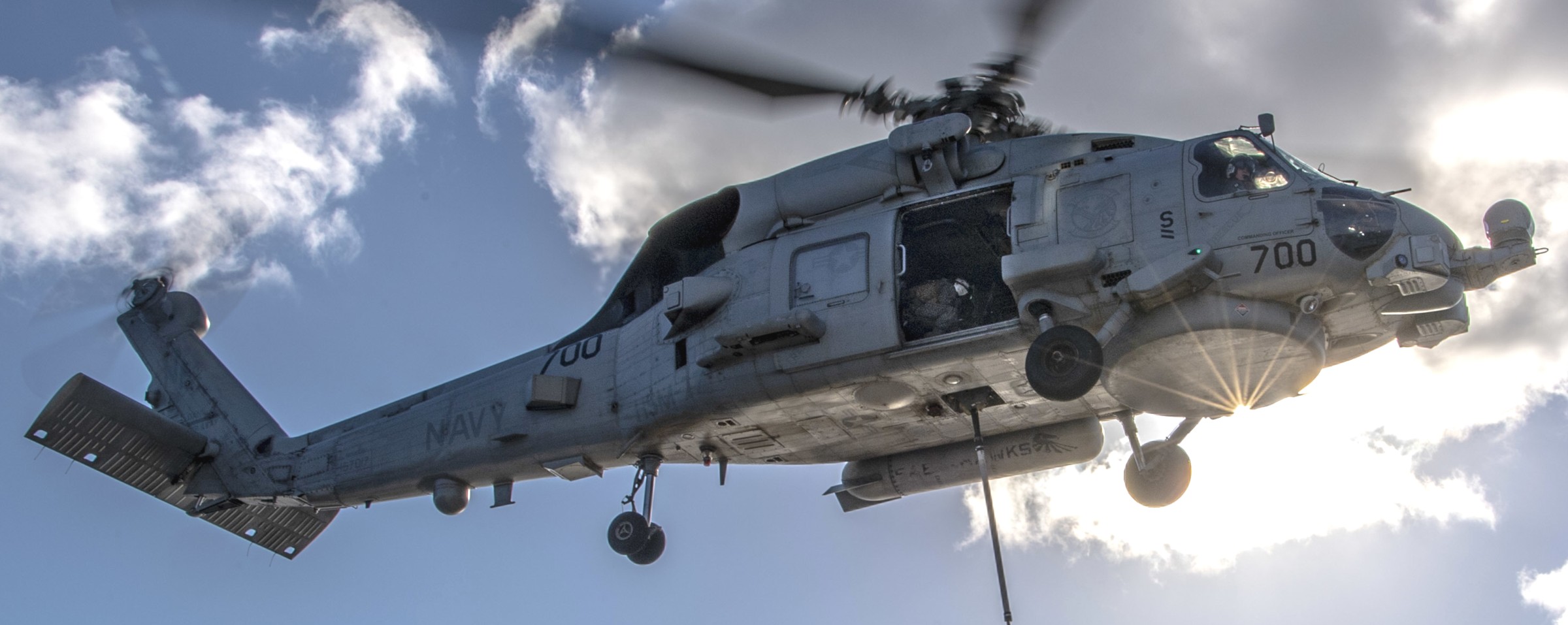 hsm-77 saberhawks helicopter maritime strike squadron mh-60r seahawk cg-67 uss shiloh 97