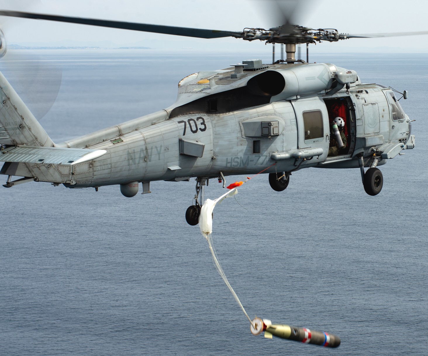 hsm-77 saberhawks helicopter maritime strike squadron mh-60r seahawk torpedo exercise yokosuka japan 105