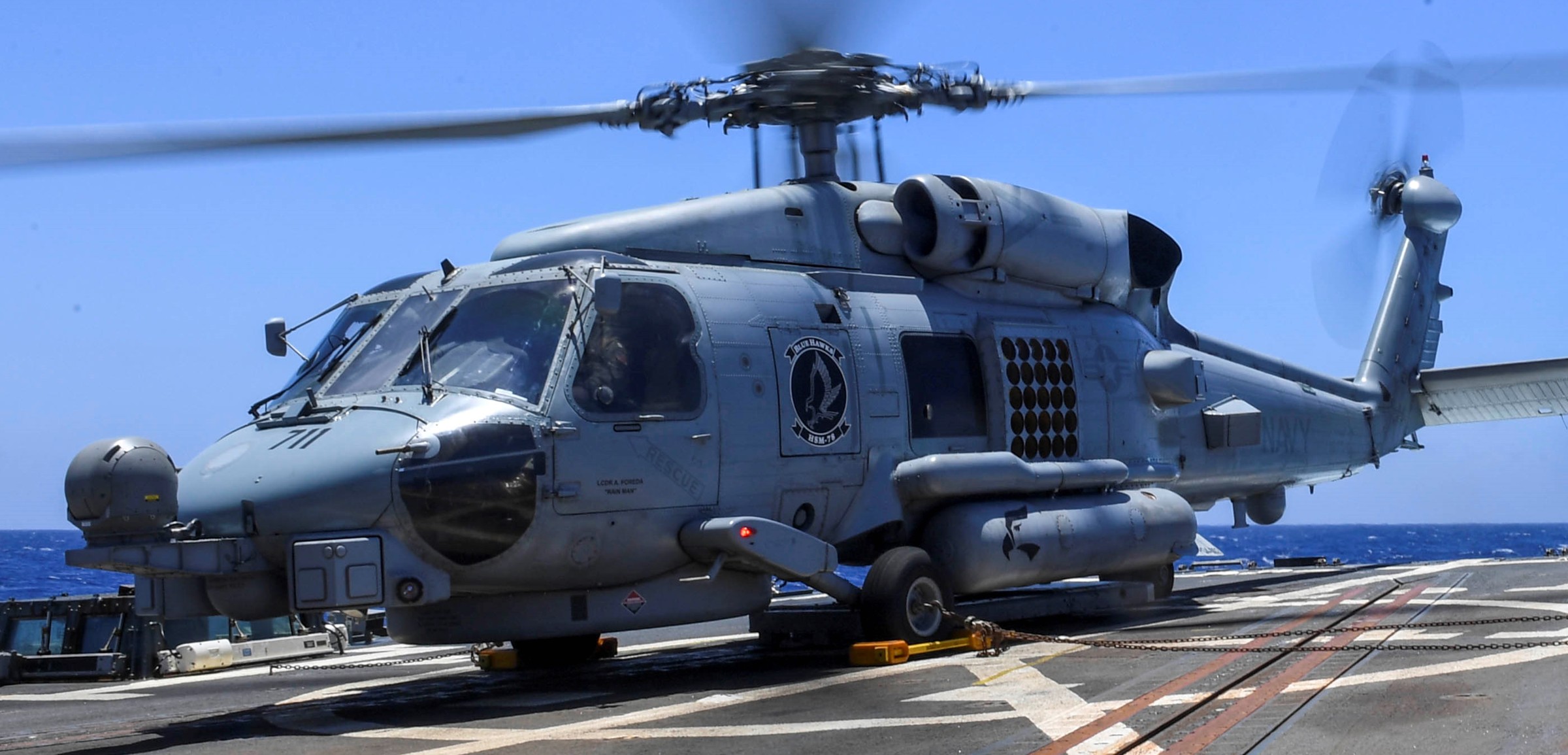 hsm-78 blue hawks helicopter maritime strike squadron mh-60r seahawk us navy 2017 02 uss wayne e. meyer ddg-108