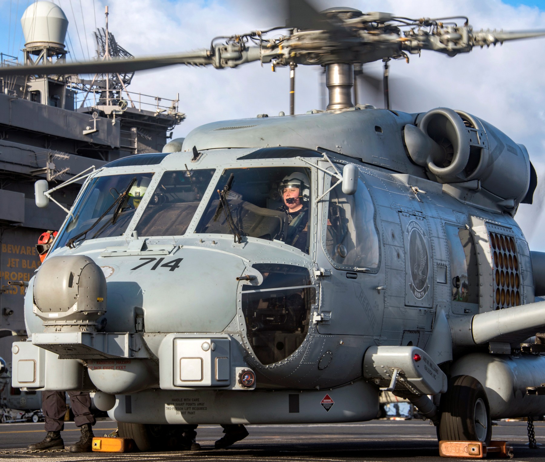 hsm-78 blue hawks helicopter maritime strike squadron mh-60r seahawk us navy 2017 17 cvw-2 uss carl vinson cvn-70