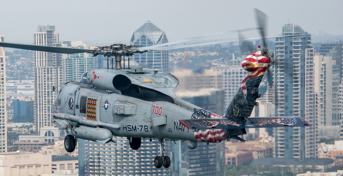 hsm-78 blue hawks helicopter maritime strike squadron mh-60r seahawk us navy nas north island san diego california 20