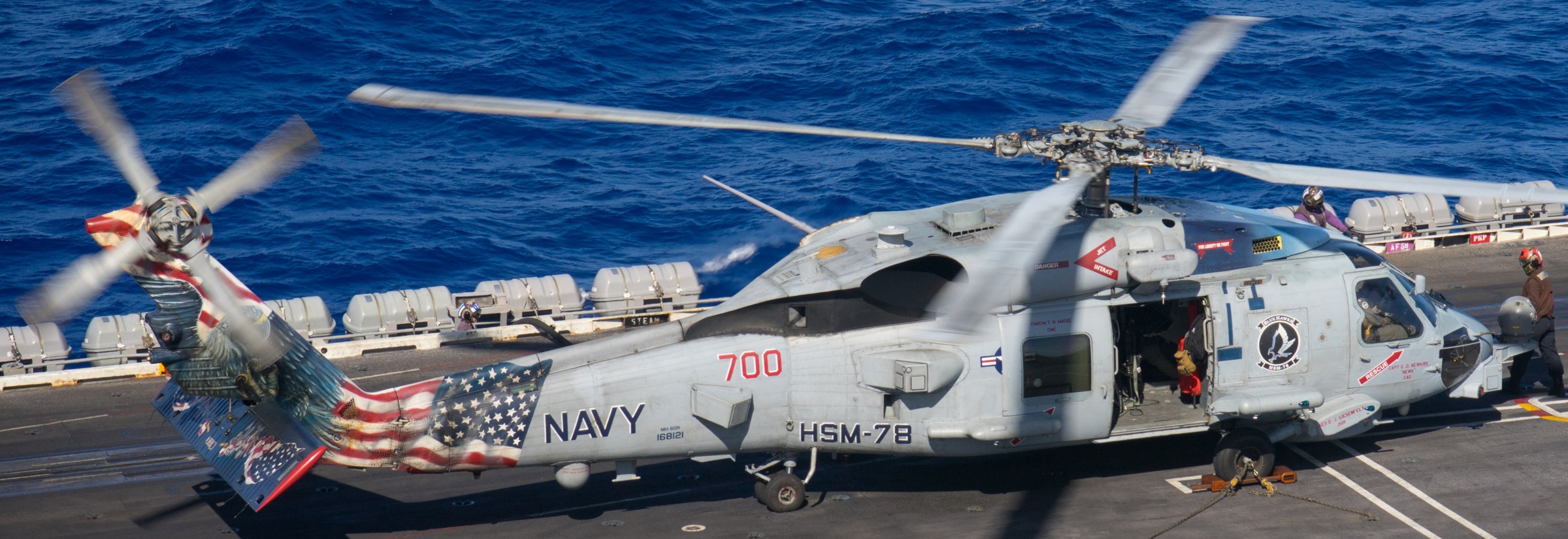 hsm-78 blue hawks helicopter maritime strike squadron mh-60r seahawk us navy 2014 30 uss pinckney ddg-91