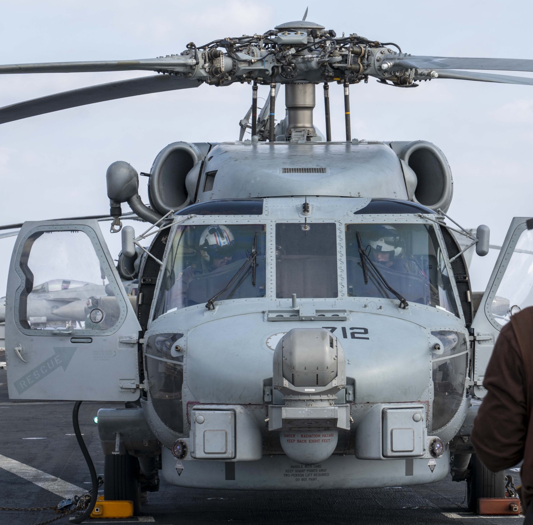 hsm-78 blue hawks helicopter maritime strike squadron mh-60r seahawk cvw-2 uss carl vinson cvn-70 97