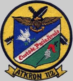 va-112 broncos crest insignia patch badge attack squadron atkron us navy