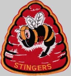 va-113 stingers crest insignia patch badge attack squadron us navy atkron