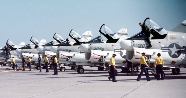 attack squadron va-113 stingers a-7e corsair ii cvw-2 uss ranger cv 61