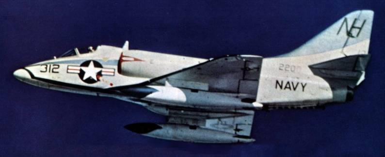 va-113 stingers a4d-1 skyhawk cvg-11 uss shangri-la cva 38