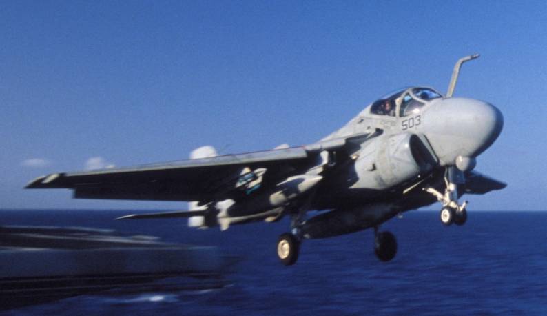 va-115 eagles atkron us navy a-6e intruder cvw-5 uss independence cv 62
