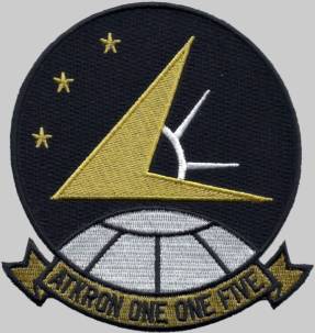 attack squadron va-115 arabs eagles insignia crest patch badge atkron us navy intruder skyraider