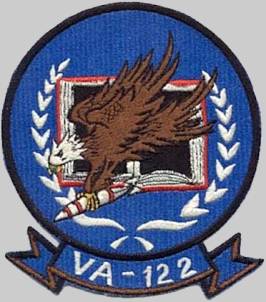attack squadron va-122 flying eagles insignia patch crest fleet replacement