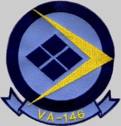 va-146 blue diamonds insignia patch crest badge attack squadron us navy atkron