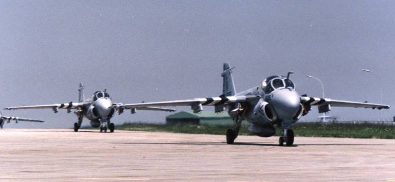 va-34 blue blasters attack squadron a-6e intruder cvw-7 france 1994