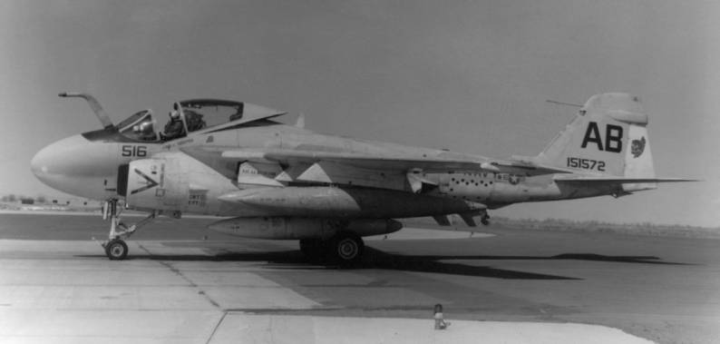 va-34 blue blasters attack squadron ka-6d intruder cvw-1 nas fallon nevada 1985