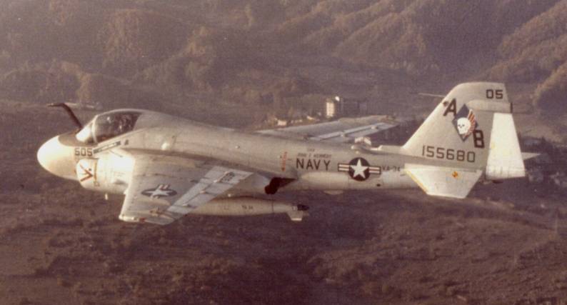 va-34 blue blasters attack squadron cvw-1 over italy 1978 a-6e intruder