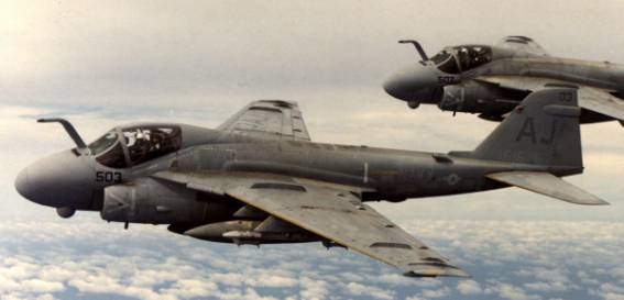 va-35 black panthers attack squadron atkron grumman a-6 intruder us navy