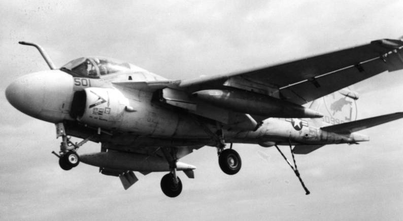 va-35 black panthers attack squadron carrier air wing cvw-8 a-6e intruder uss nimitz cvn 68