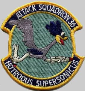 Va-36 Roadrunners Squadron Patch  \u2013 Sew On