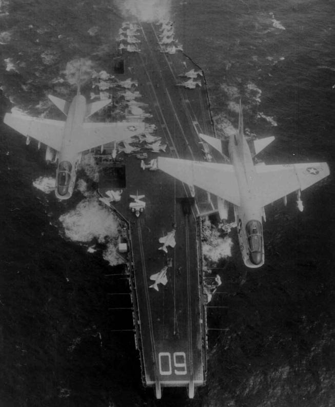 attack squadron va-37 bulls a-7e corsair cvw-3 uss saratoga cv 60