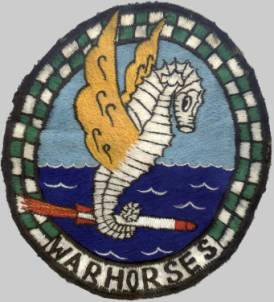 va-55 warhorses insignia crest patch badge attack squadron atkron us navy