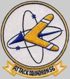 va-56 champions attack squadron insignia crest patch badge atkron us navy