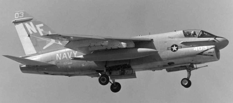 va-56 champions attack squadron a-7e corsair carrier air wing cvw-5 uss midway cv 41