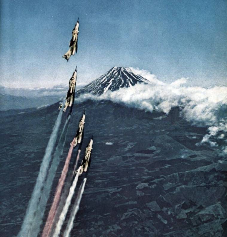 va-63 fighting redcocks attack squadron f9f-8 cougar cvg-2 uss shangri-la cva 38