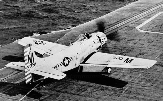va-65 fist of the fleet attack squadron ad-6 skyraider