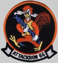 va-66 waldos crest insignia patch badge waldomen attack squadron us navy