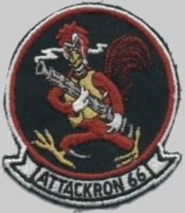 attack squadron va-66 waldos waldomen patch badge insignia crest us navy