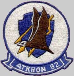 va-82 marauders crest insignia patch badge attack squadron atkron us navy