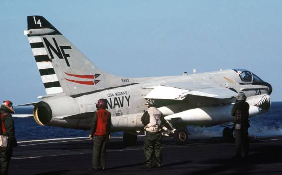 va-93 ravens blue blazers attack squadron atkron us navy a-7 corsair ii
