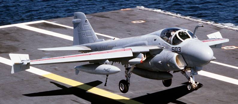 va-95 green lizards a-6e intruder uss abraham lincoln cvn 72