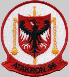 va-96 attack squadron crest insignia patch badge