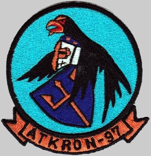 attack squadron va-97 warhawks patch crest insignia badge atkron us navy