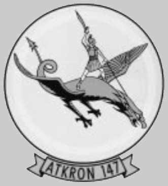 va-147 argonauts insignia crest patch badge attack squadron us navy a-7 corsair ii 02c