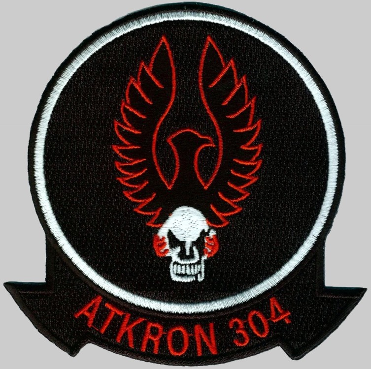 va-304 firebirds insignia crest patch badge attack squadron us navy 02p